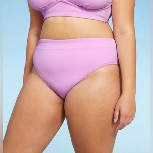 NWT Xhilaration Swim Bottoms Purple Size 2X